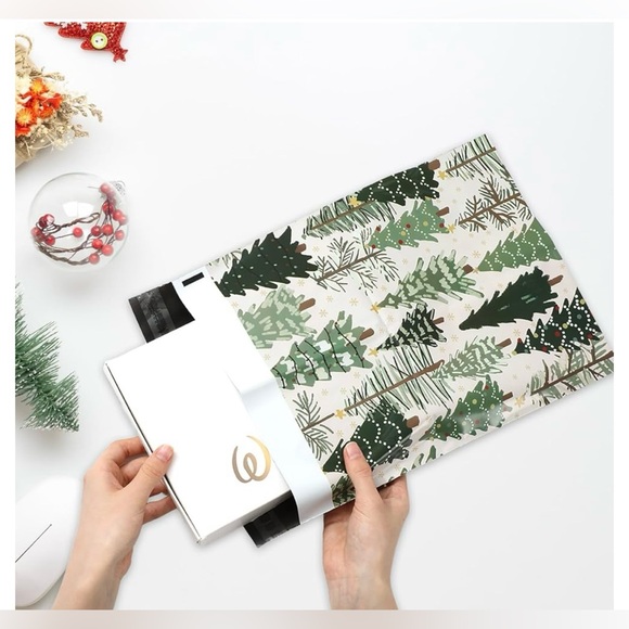 Christmas Tree 20 forest tree poly mailers 10 x 13 - Picture 4 of 4